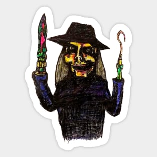 Puppet Master, blade, full Moon Sticker